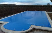 Lona piscina invierno