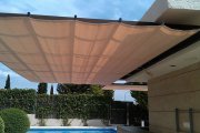 Toldo plano