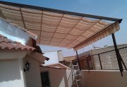 Toldo plano